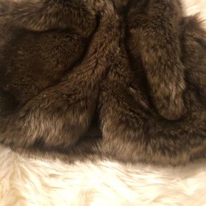 Girls fur vest